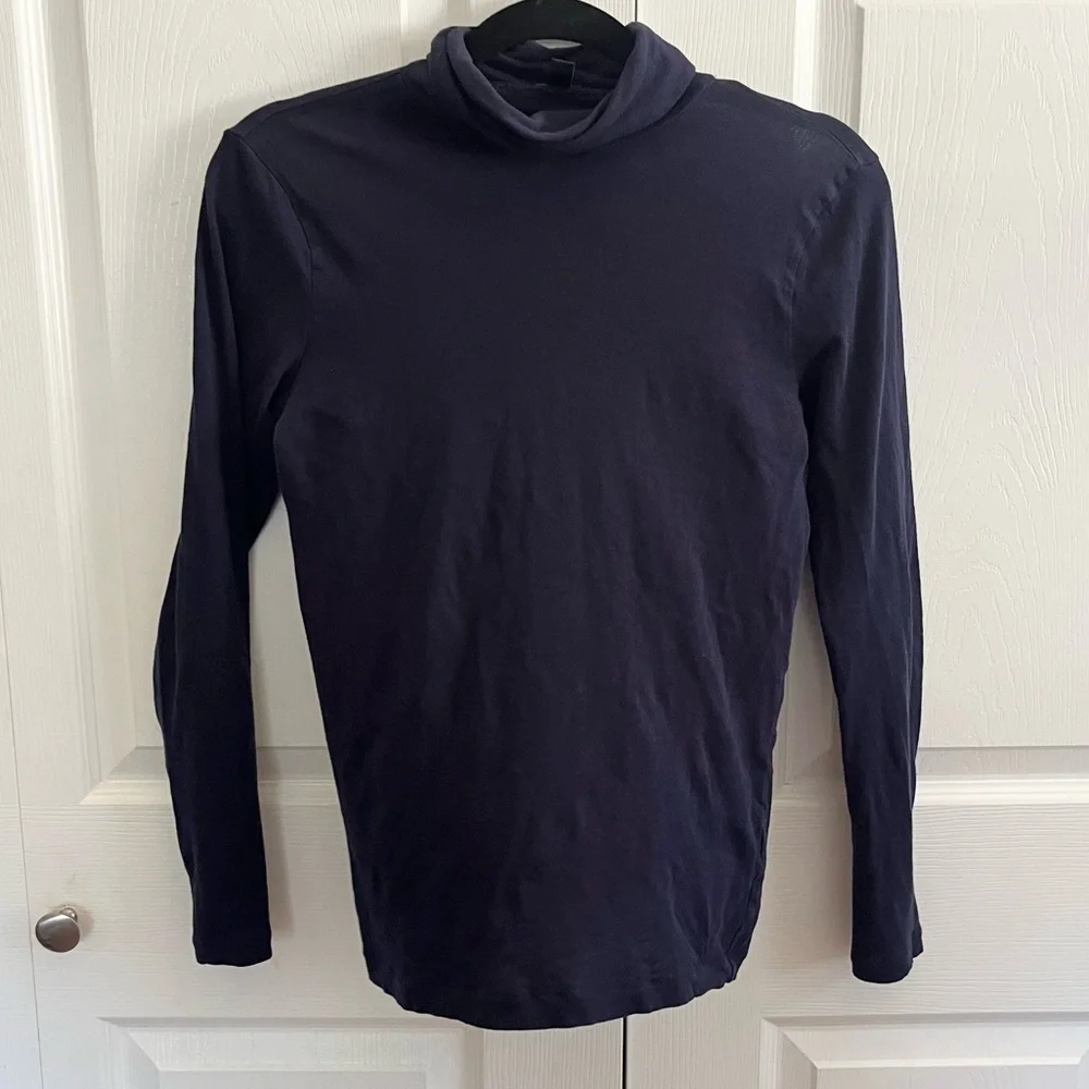 5 for $25! J.Crew Midnight Blue Turtleneck